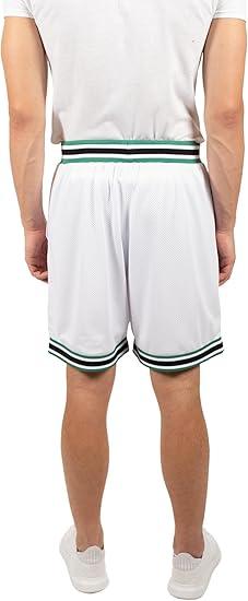 Ultra Game NBA Boston Celtics Official Men's Showtime Active Basketball Training Shorts|Boston Celtics - UltraGameShop