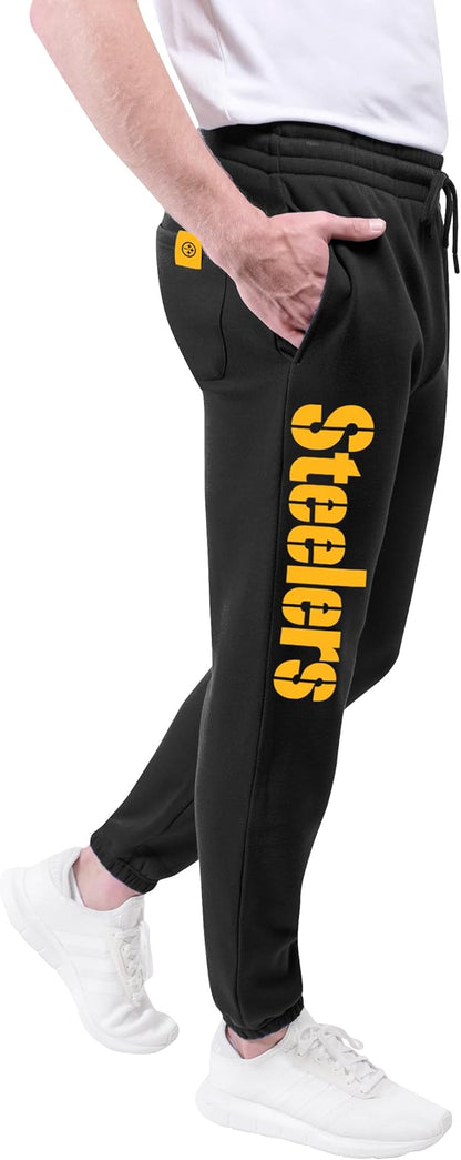 NFL Official Adults Super Soft Game Day Jogger Sweatpants - Unisex|Pittsburgh Steelers