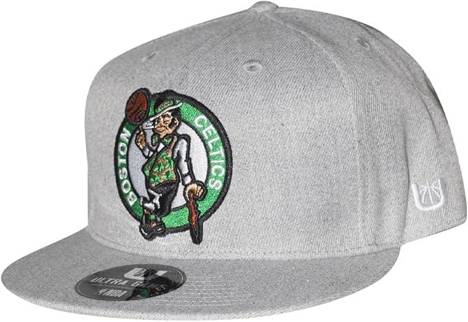 Ultra Game NBA Adults Boston Celtics Twill Snap Back Ultimate Baseball Cap Hat | Boston Celtics - UltraGameShop