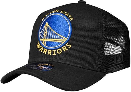 Ultra Game NBA Adults Golden State Warriors Snap Back All Around The World Trucker Baseball Cap Hat| Golden State Warriors - UltraGameShop