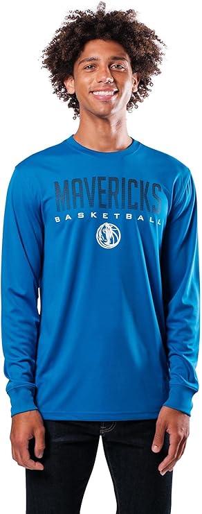 Ultra Game NBA Denver Nuggets Men's Super Soft Game Day Long Sleeve T-Shirt |Denver Nuggets - UltraGameShop