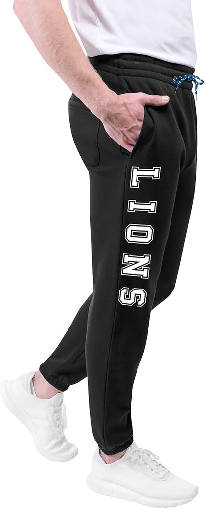 NFL Official Adults Super Soft Game Day Jogger Sweatpants - Unisex|Detroit Lions