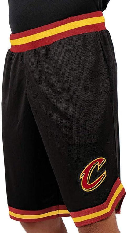 Ultra Game NBA Cleveland Cavaliers Men's Active Knit Basketball Training Shorts|Cleveland Cavaliers - UltraGameShop