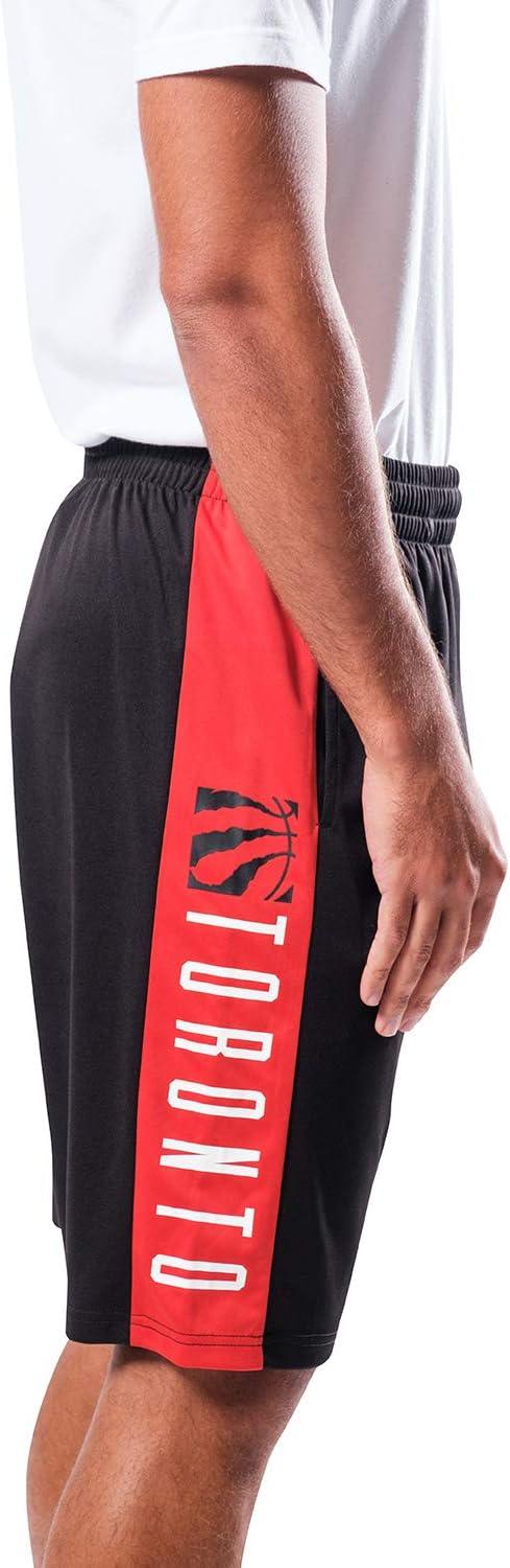 Ultra Game NBA Toronto Raptors Men's Active Soft Workout Basketball Training Shorts| Toronto Raptors - UltraGameShop