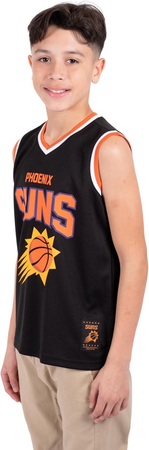 Ultra Game NBA Phoenix Suns Boys Sleeveless Mesh Tank Top Muscle T-Shirt|Phoenix Suns - UltraGameShop