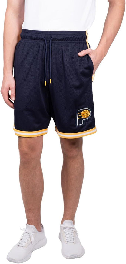 Ultra Game NBA Indiana Pacers Official Men's Slam Active Basketball Training Shorts|Indiana Pacers - UltraGameShop