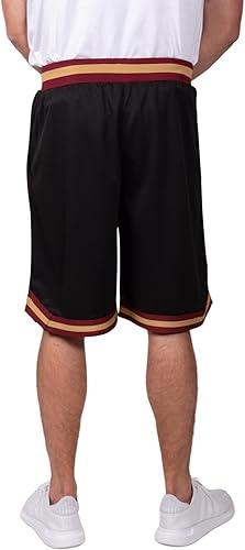 Ultra Game NBA Cleveland Cavaliers Men's Active Knit Basketball Training Shorts|Cleveland Cavaliers - UltraGameShop