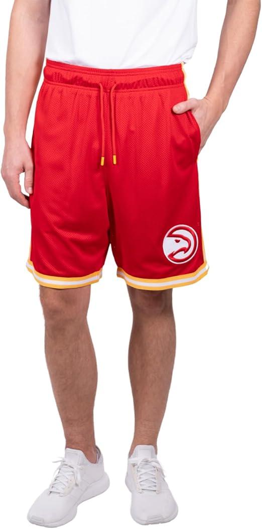 Ultra Game NBA Atlanta Hawks Official Men's Slam Active Basketball Training Shorts|Atlanta Hawks - UltraGameShop