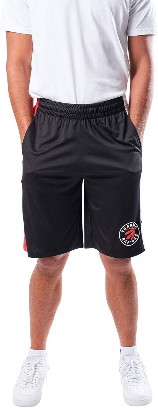 Ultra Game NBA Toronto Raptors Men's Active Soft Workout Basketball Training Shorts| Toronto Raptors - UltraGameShop