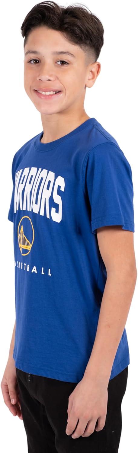 Ultra Game NBA Golden State Warriors Boys Super Soft Game Time T-Shirt|Golden State Warriors - UltraGameShop