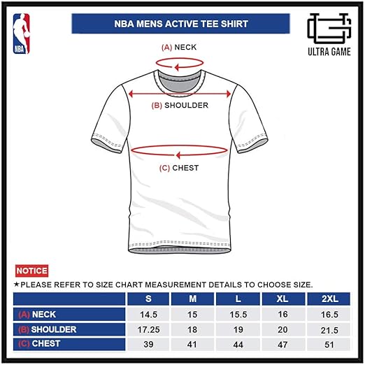 Ultra Game NBA Dallas Mavericks - Luka Doncic Men's Players Quick Dry Active T-Shirt|Dallas Mavericks - Luka Doncic - UltraGameShop