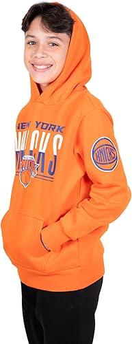 Ultra Game NBA New York Knicks Boys MVP Super Soft Pullover Hoodie Sweatshirt|New York Knicks - UltraGameShop