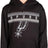Ultra Game NBA San Antonio Spurs Boys Super Soft Poly Midtwon Pullover Hoodie Sweatshirt|San Antonio Spurs - UltraGameShop