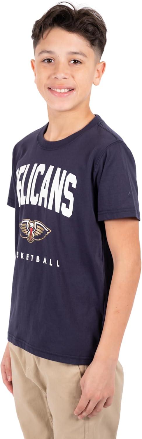 Ultra Game NBA New Orleans Pelicans Boys Super Soft Game Time T-Shirt|New Orleans Pelicans - UltraGameShop