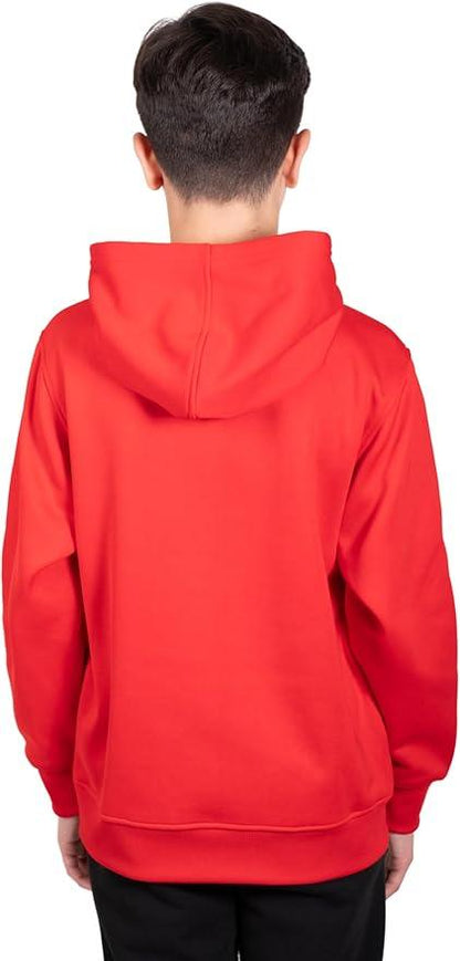 Ultra Game NBA Chicago Bulls Boys Super Soft Poly Midtwon Pullover Hoodie Sweatshirt|Chicago Bulls - UltraGameShop