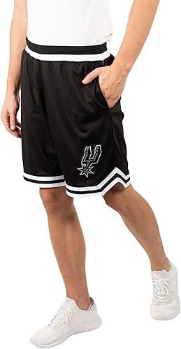 Ultra Game NBA San Antonio Spurs Official Men's Supreme Active Basketball Training Shorts|San Antonio Spurs - UltraGameShop