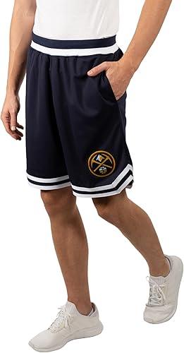 Ultra Game NBA Denver Nuggets Official Men's Supreme Active Basketball Training Shorts|Denver Nuggets - UltraGameShop