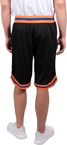 Ultra Game NBA New York Knicks Men's Active Knit Basketball Training Shorts|New York Knicks - UltraGameShop