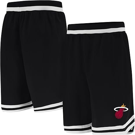 Ultra Game NBA Official Men‚Äôs Supreme Basketball Training Shorts - Unisex Miami Heat|Miami Heat