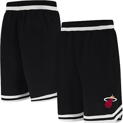 Ultra Game NBA Official Men‚Äôs Supreme Basketball Training Shorts - Unisex Miami Heat|Miami Heat