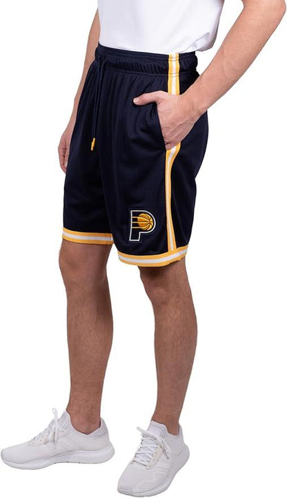 Ultra Game NBA Indiana Pacers Official Men's Slam Active Basketball Training Shorts|Indiana Pacers - UltraGameShop