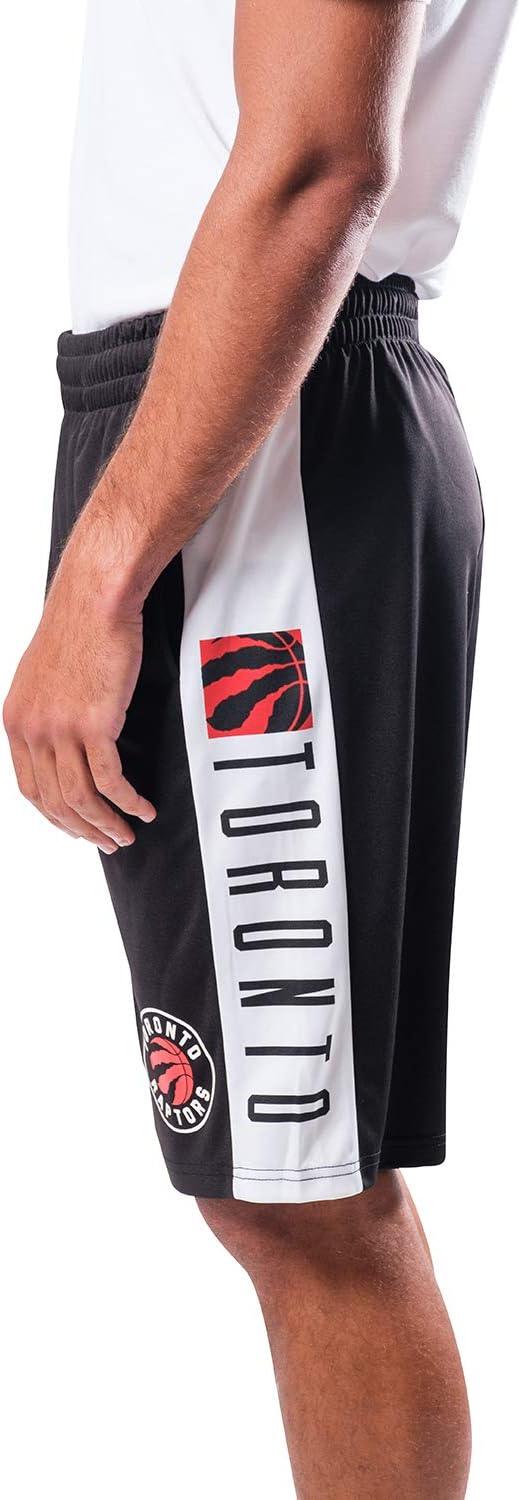 Ultra Game NBA Toronto Raptors Men's Active Soft Workout Basketball Training Shorts| Toronto Raptors - UltraGameShop