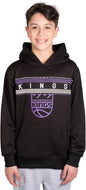 Ultra Game NBA Sacramento Kings Boys Super Soft Poly Midtwon Pullover Hoodie Sweatshirt|Sacramento Kings - UltraGameShop