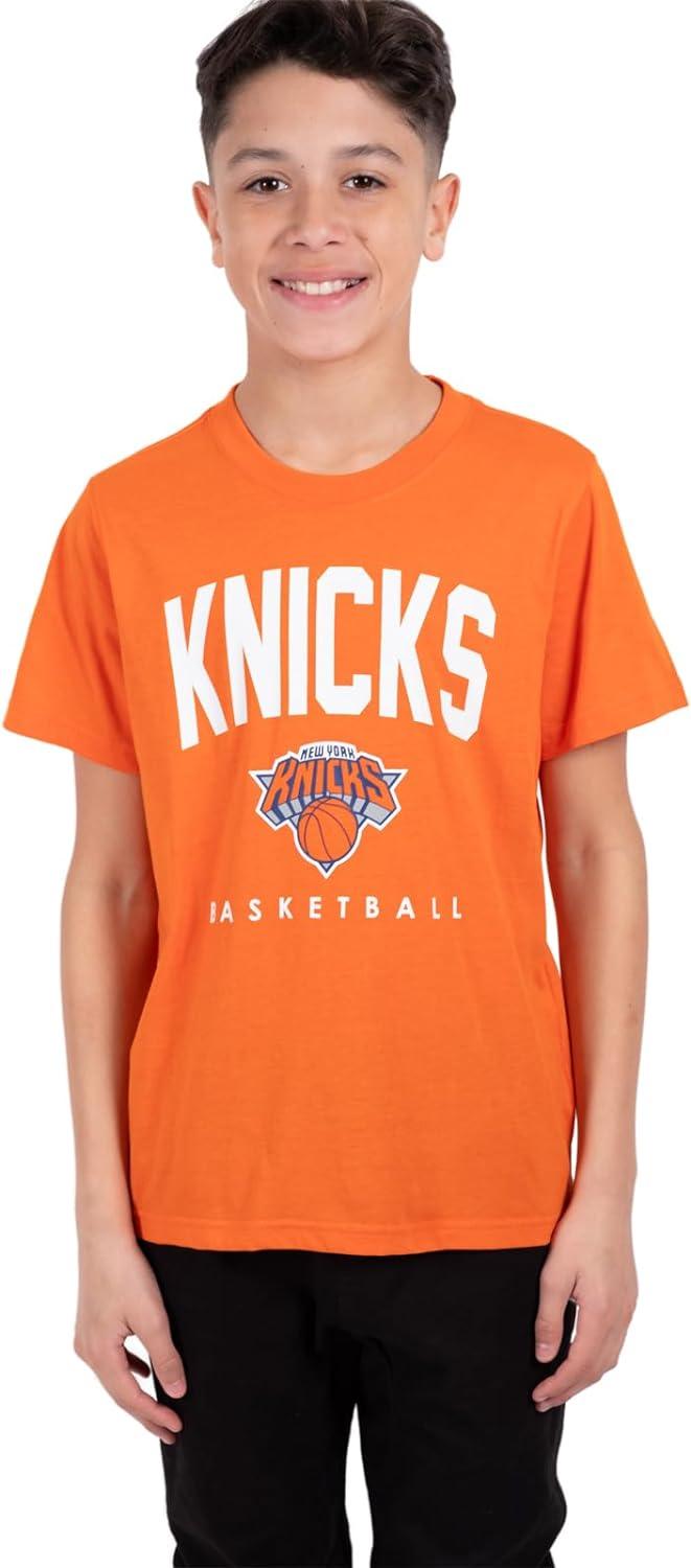 Ultra Game NBA New York Knicks Boys Super Soft Game Time T-Shirt|New York Knicks - UltraGameShop