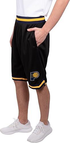 Ultra Game NBA Indiana Pacers Men's Active Knit Basketball Training Shorts|Indiana Pacers - UltraGameShop