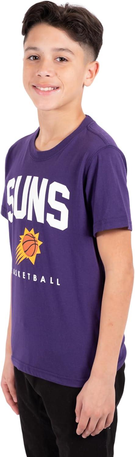 Ultra Game NBA Phoenix Suns Boys Super Soft Game Time T-Shirt|Phoenix Suns - UltraGameShop