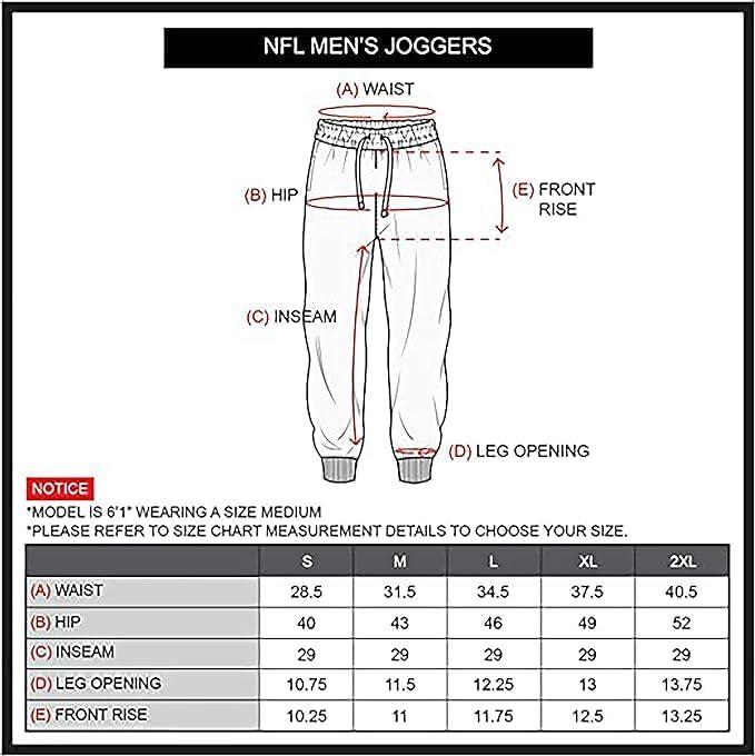 Ultra Game NFL Official Adults Super Soft Game Day Jogger Sweatpants - Unisex, Washington Commanders, Team Color|Washington Commanders