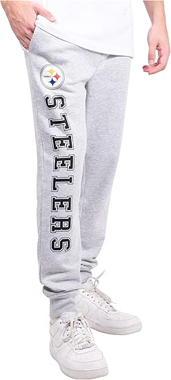 NFL Official Adults Super Soft Game Day Jogger Sweatpants - Unisex|Pittsburgh Steelers