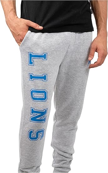 NFL Official Adults Super Soft Game Day Jogger Sweatpants - Unisex|Detroit Lions