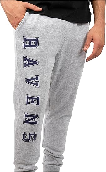 Ultra Game NFL Official Adults Super Soft Game Day Jogger Sweatpants - Unisex, Baltimore Ravens|Baltimore Ravens