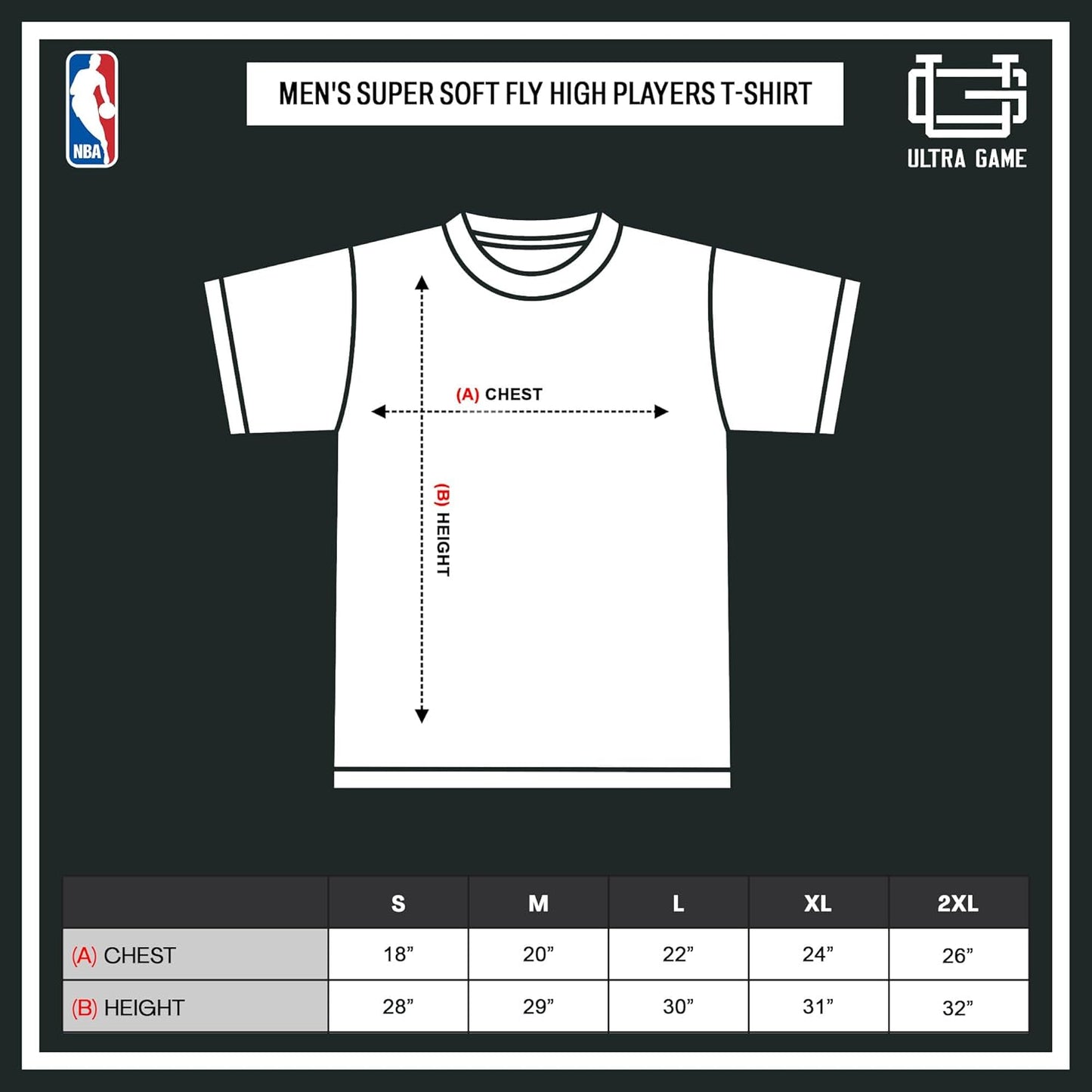 Ultra Game NBA Official Men's Standard Super Soft Fly High Players T-Shirt, San Antonio Spurs - Victor Wembanyama, Black|San Antonio Spurs - Victor Wembanyama