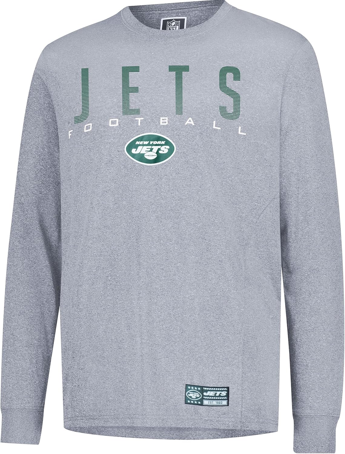 NFL Official Adults Super Soft Game Day Long Sleeve T-Shirt - Unisex|New York Jets