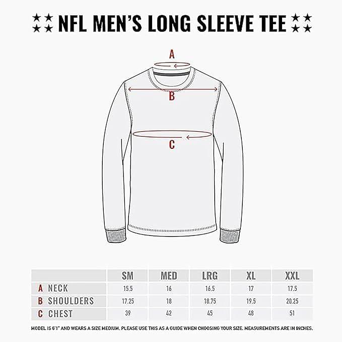 Ultra Game NFL Official Adults Super Soft Supreme Long Sleeve T-Shirt - Unisex, New York Giants, White|New York Giants