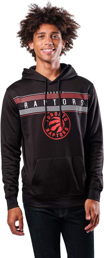 Ultra Game NBA Official Men’s Super Soft Midtown Hoodie Pullover Sweatshirt - Unisex, Toronto Raptors|Toronto Raptors