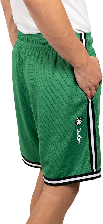 Ultra Game NBA Boston Celtics Official Men's Slam Active Basketball Training Shorts|Boston Celtics - UltraGameShop