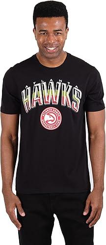 Ultra Game Men's NBA Atlanta Hawks Arched Plexi Short Sleeve T-Shirt|Atlanta Hawks - UltraGameShop