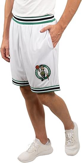 Ultra Game NBA Boston Celtics Official Men's Showtime Active Basketball Training Shorts|Boston Celtics - UltraGameShop