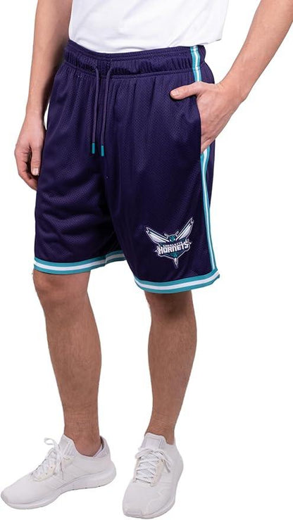 Ultra Game NBA Charlotte Hornets Official Men's Slam Active Basketball Training Shorts|Charlotte Hornets - UltraGameShop