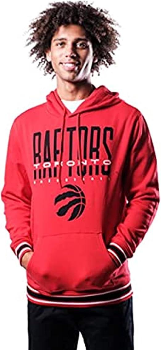 Ultra Game Men's NBA Toronto Raptors Focused Pullover Fleece Hoodie Sweatshirt|Toronto Raptors - UltraGameShop