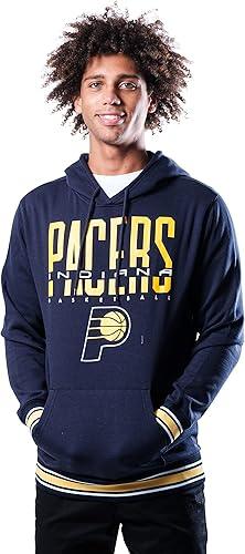 Ultra Game Men's NBA Indiana Pacers Focused Pullover Fleece Hoodie Sweatshirt|Indiana Pacers - UltraGameShop