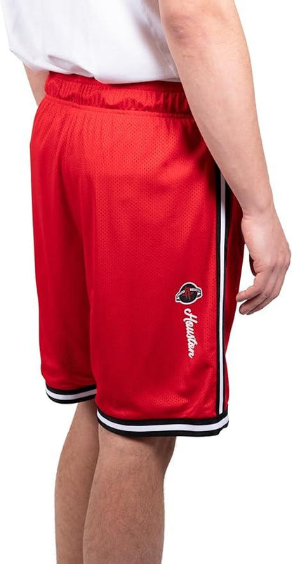 Ultra Game NBA Houston Rockets Official Men's Slam Active Basketball Training Shorts|Houston Rockets - UltraGameShop