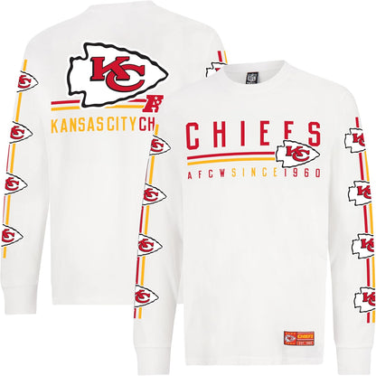 NFL Official Adults Super Soft Supreme Long Sleeve T-Shirt|Kansas City Chiefs