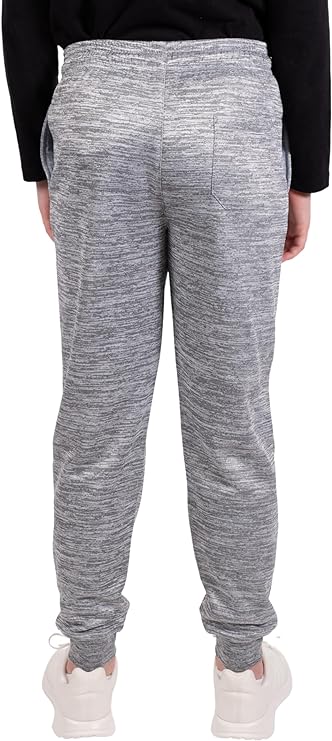 Ultra Game NFL Pittsburgh Steelers Youth High Performance Moisture Wicking Fleece Jogger Sweatpants|Pittsburgh Steelers