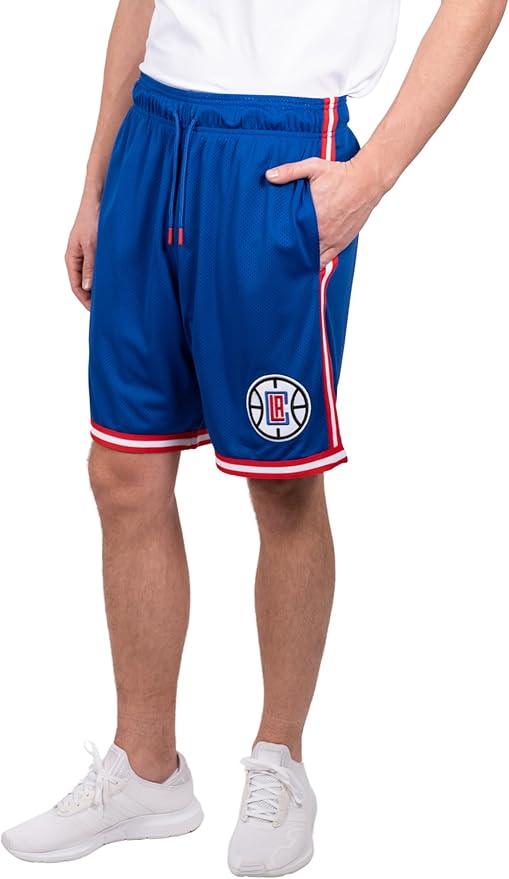 Ultra Game NBA Los Angeles Clippers Men's Slam Active Basketball Training Shorts|Los Angeles Clippers - UltraGameShop