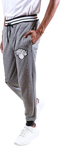 Ultra Game NBA New York Knicks Official Men's Super Soft Game Day Jogger Sweatpants|New York Knicks - UltraGameShop