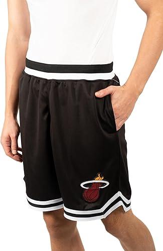 Ultra Game NBA Miami Heat Official Men's Supreme Active Basketball Training Shorts|Miami Heat - UltraGameShop